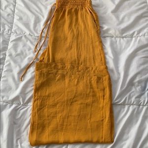 Mustard color pants